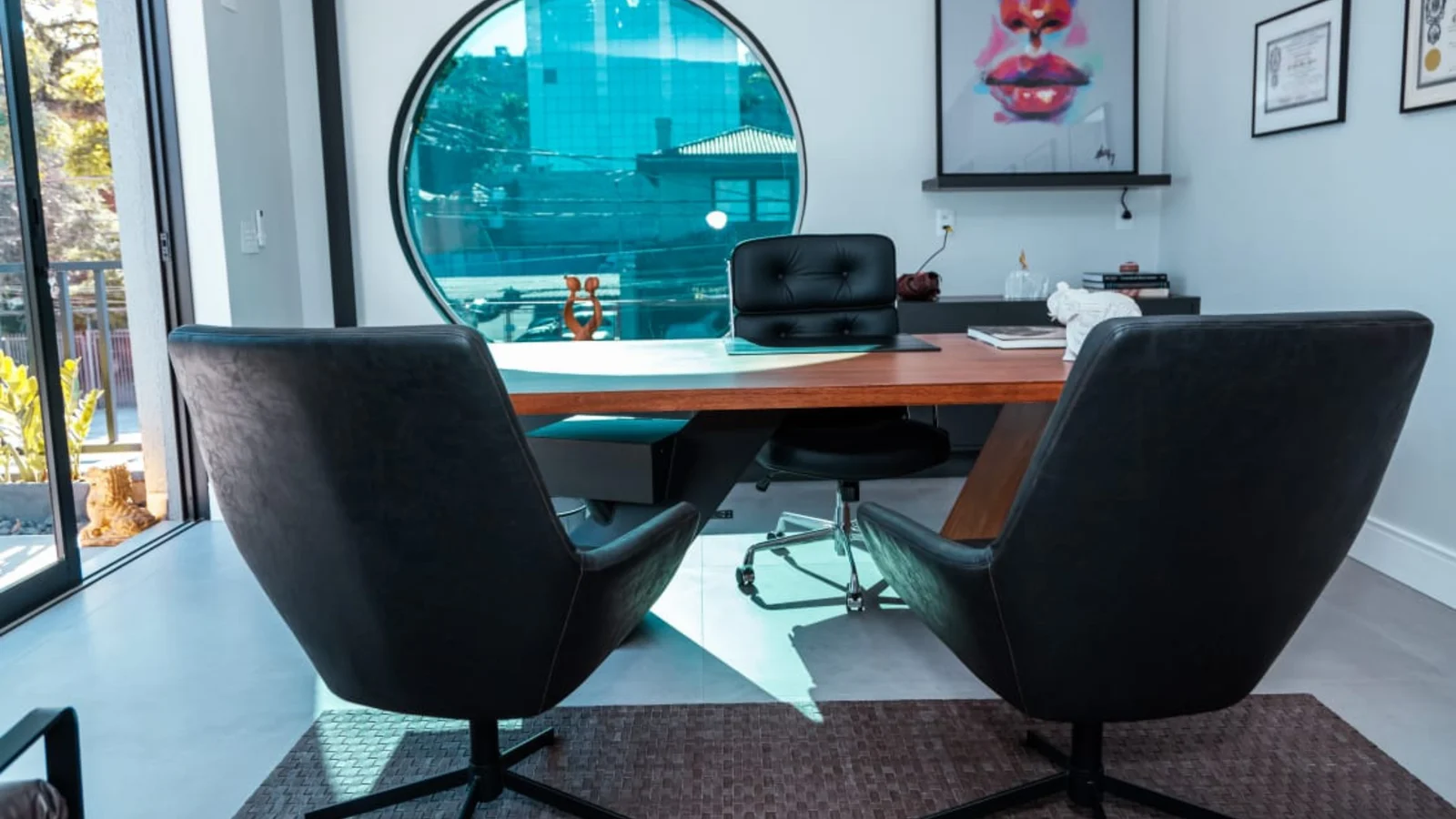 Sala de atendimento da Clínica Sculpté